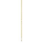 LADIES NECKLACE 0.20CT ROUND DIAMOND 14K YELLOW GOLD - Image 2