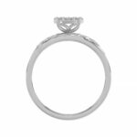 Sterling Silver Diamond Trio Ring Set 0.33Ct Round Women Bridal Engagement Wedding Set Fine Jewelry Gift - Image 2