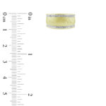 MEN'S RING 0.33CT ROUND DIAMOND 10K YELLOW GOLD - Image 6