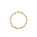 LADIES RING 0.20CT ROUND DIAMOND 10K YELLOW GOLD - Image 2