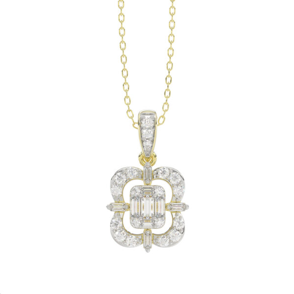 LADIES RING 0.25CT ROUND DIAMOND 14K WHITE GOLD